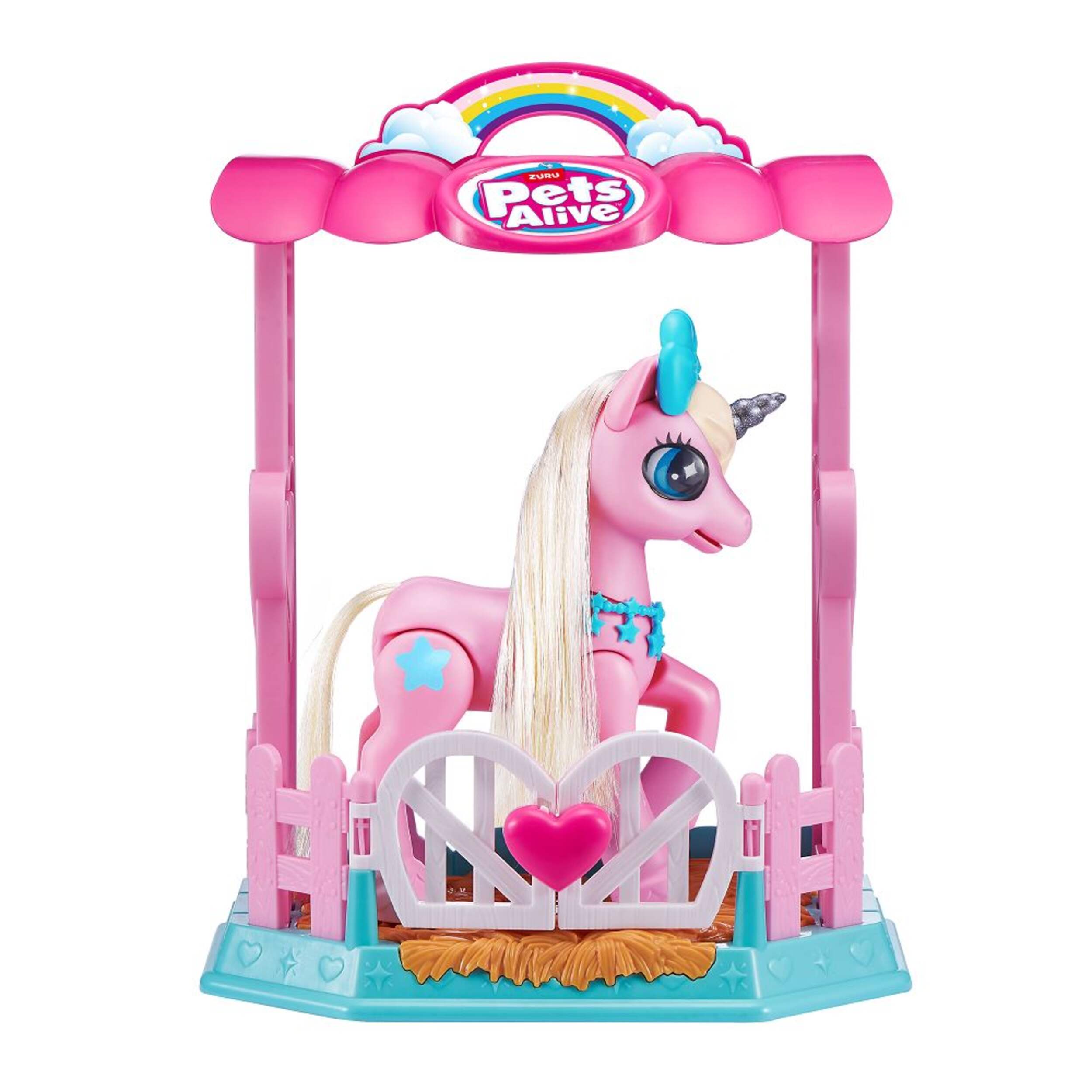 ZURU Pets Alive Ma licorne magique dans son écurie Front_Flat