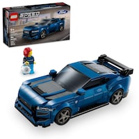 LEGO® Speed Champions Ford Mustang Dark Horse Sports Car - 76920, 344-pcs, Ages 9+