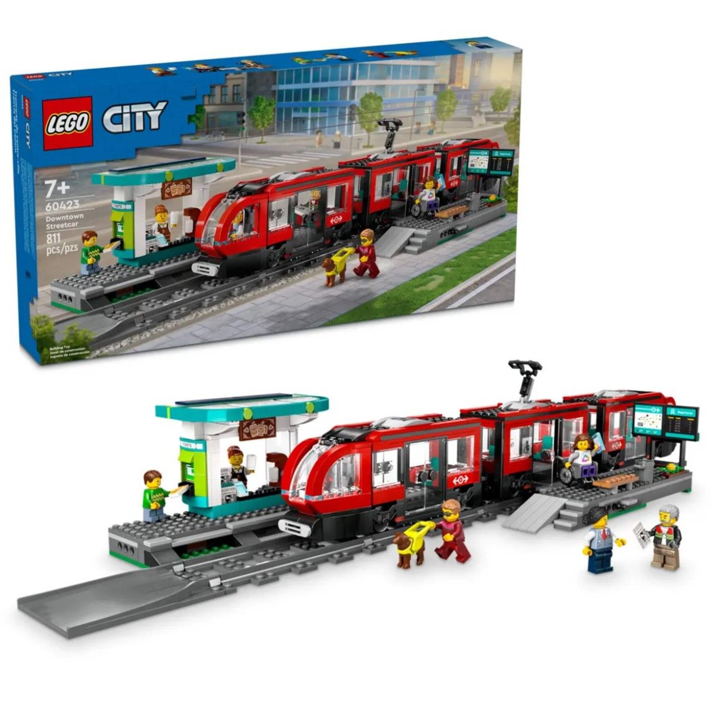 LEGO City Le tramway et la gare du centre-ville, 60423 Composite_or_Mixed
