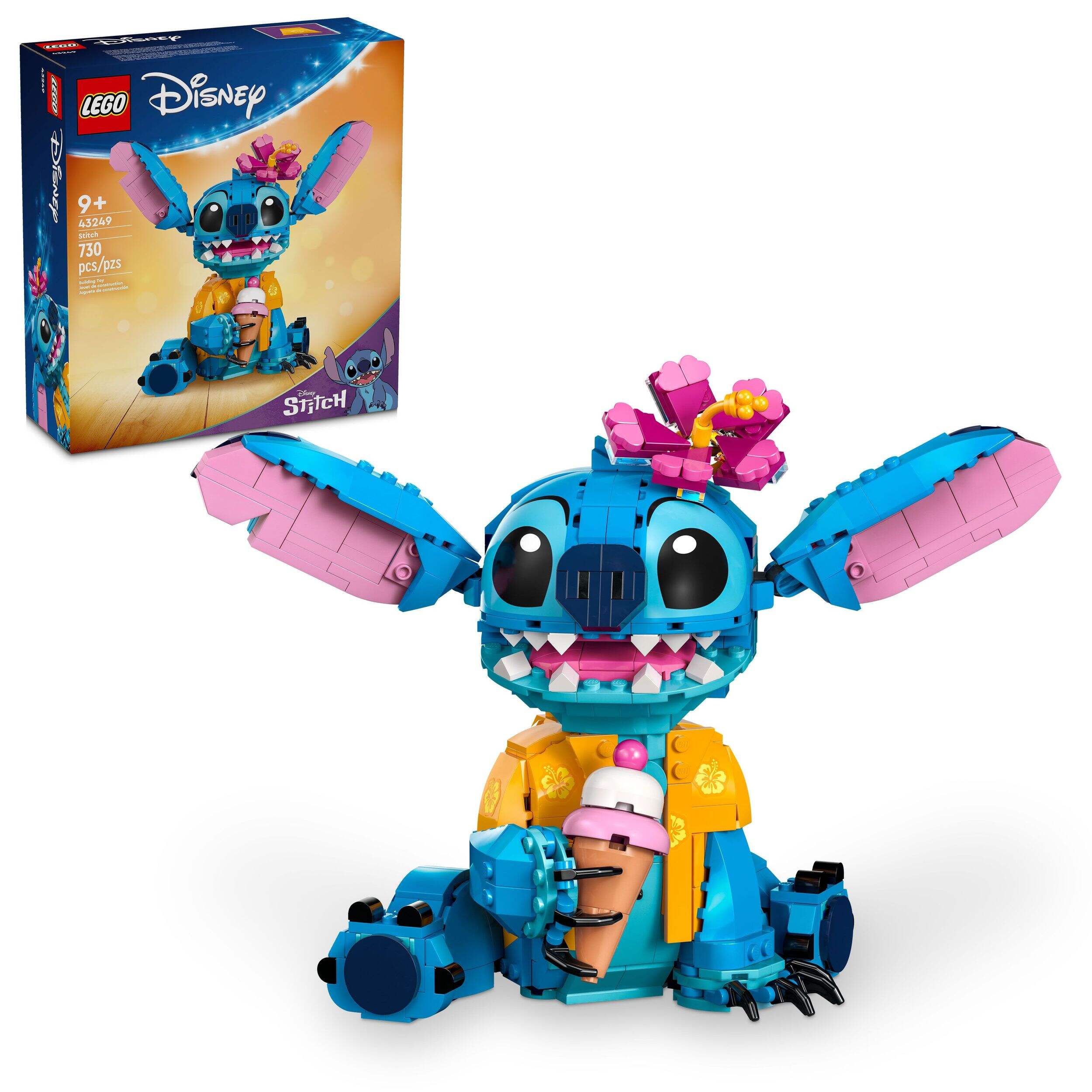 LEGO® Disney Stitch Building Set - 43229, 730-pcs, Ages 9+ Composite_or_Mixed