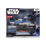 &nbsp;Star Wars Micro Galaxy Squadron U-wing Starfighter, 2-in Vehicle with Foldout Wings, Troop Bay, Sniper Gun, and Four 1-in Micro Figure Accessories, Ages 8+ Front_Flat