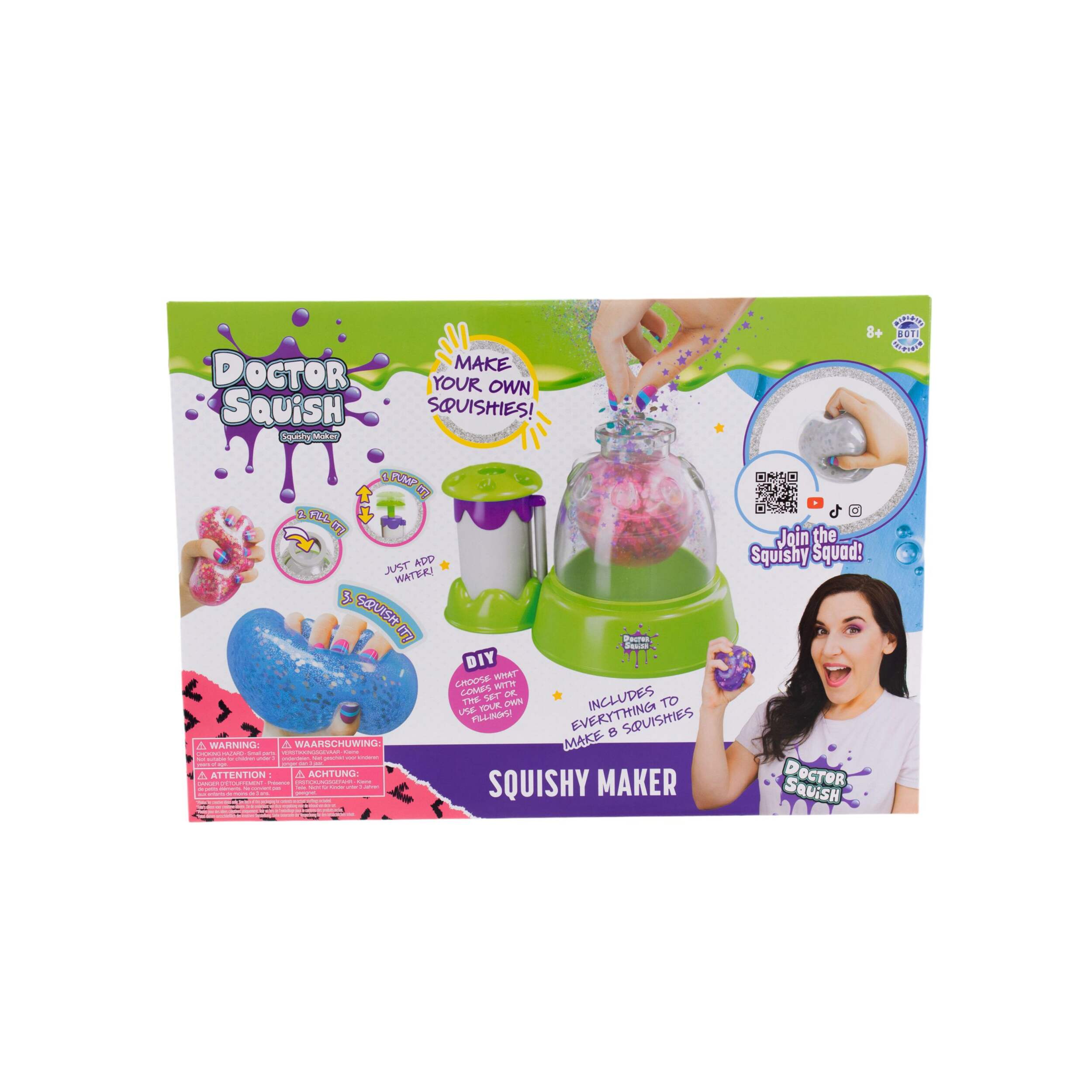 Dr. Squish Squishy Slime Maker Station Front_Flat