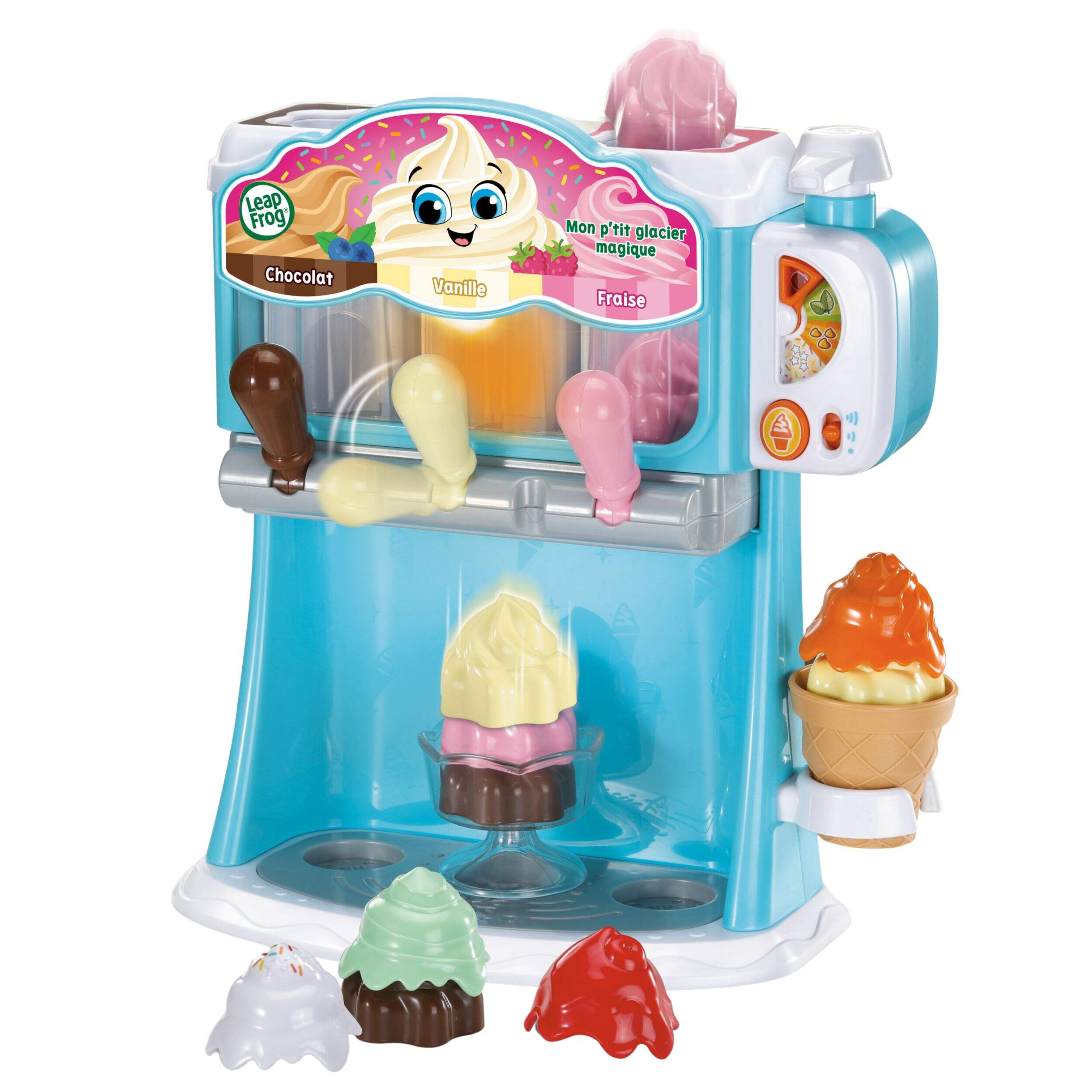 LeapFrog® Count & Swirl Ice Cream Maker, French Version, Ages 2+ Composite_or_Mixed