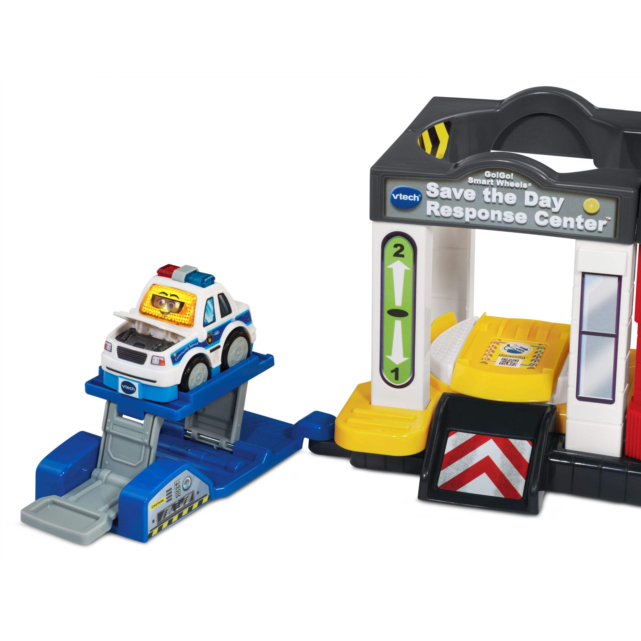 Vtech® Go! Go! Smart Wheels® Save The Day Response Centre, English Version, Battery Operated Front_Angled_Left