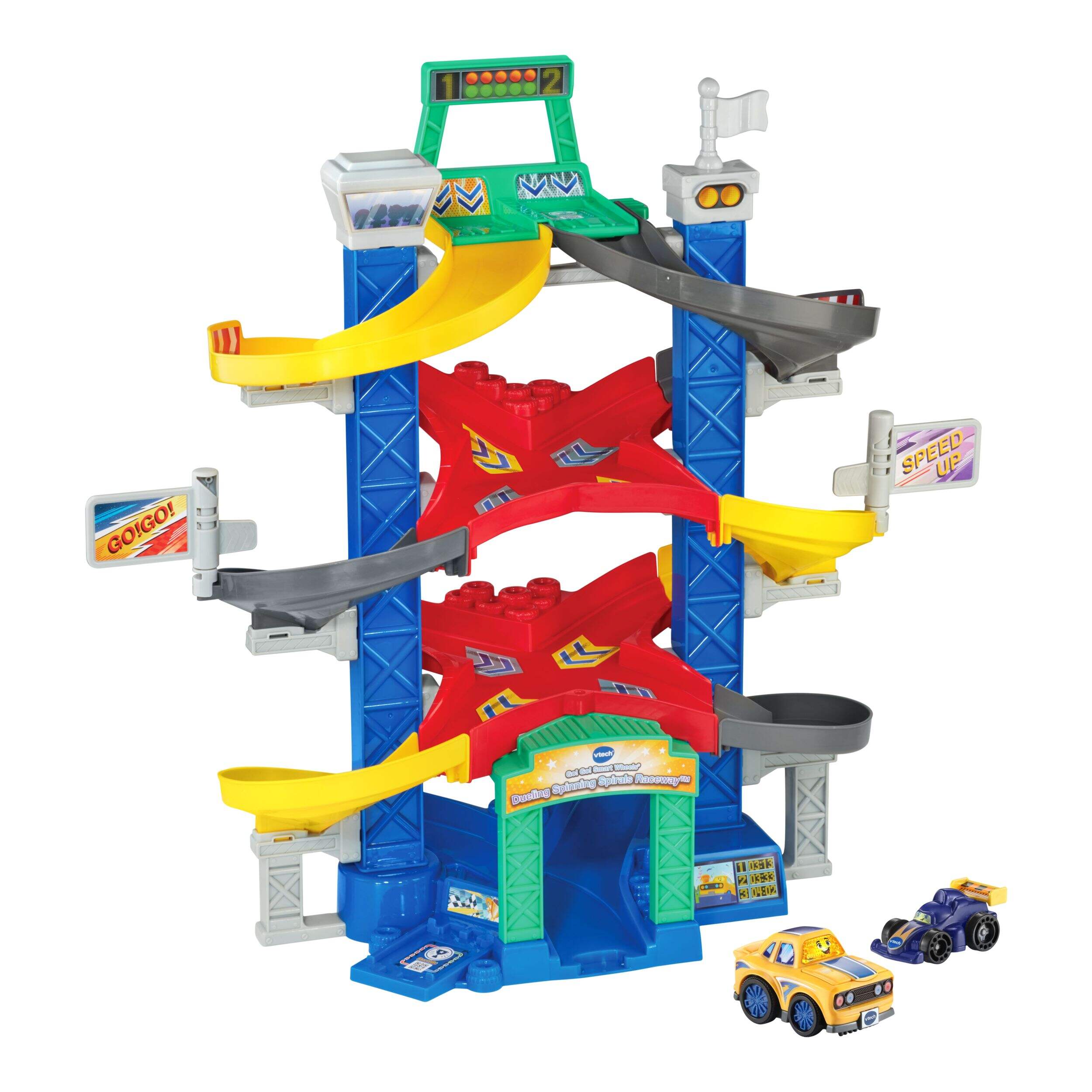 VTech Go! Tut! Smart Wheels Circuit en spirales duel, version anglaise Composite_or_Mixed