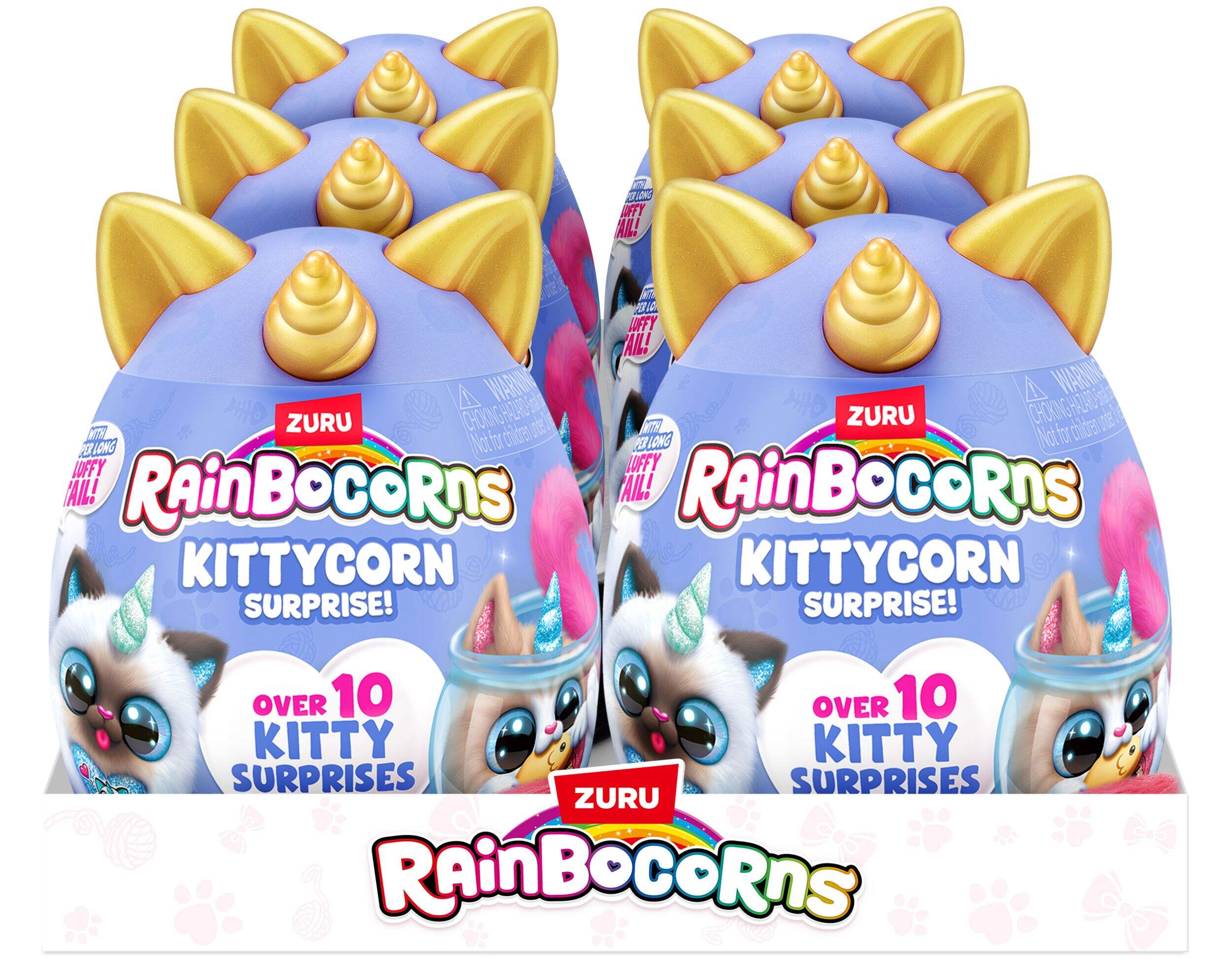 Rainbocorn Kittycorn Surprise Series 9 Plush Small Toy, Assorted Front_Flat