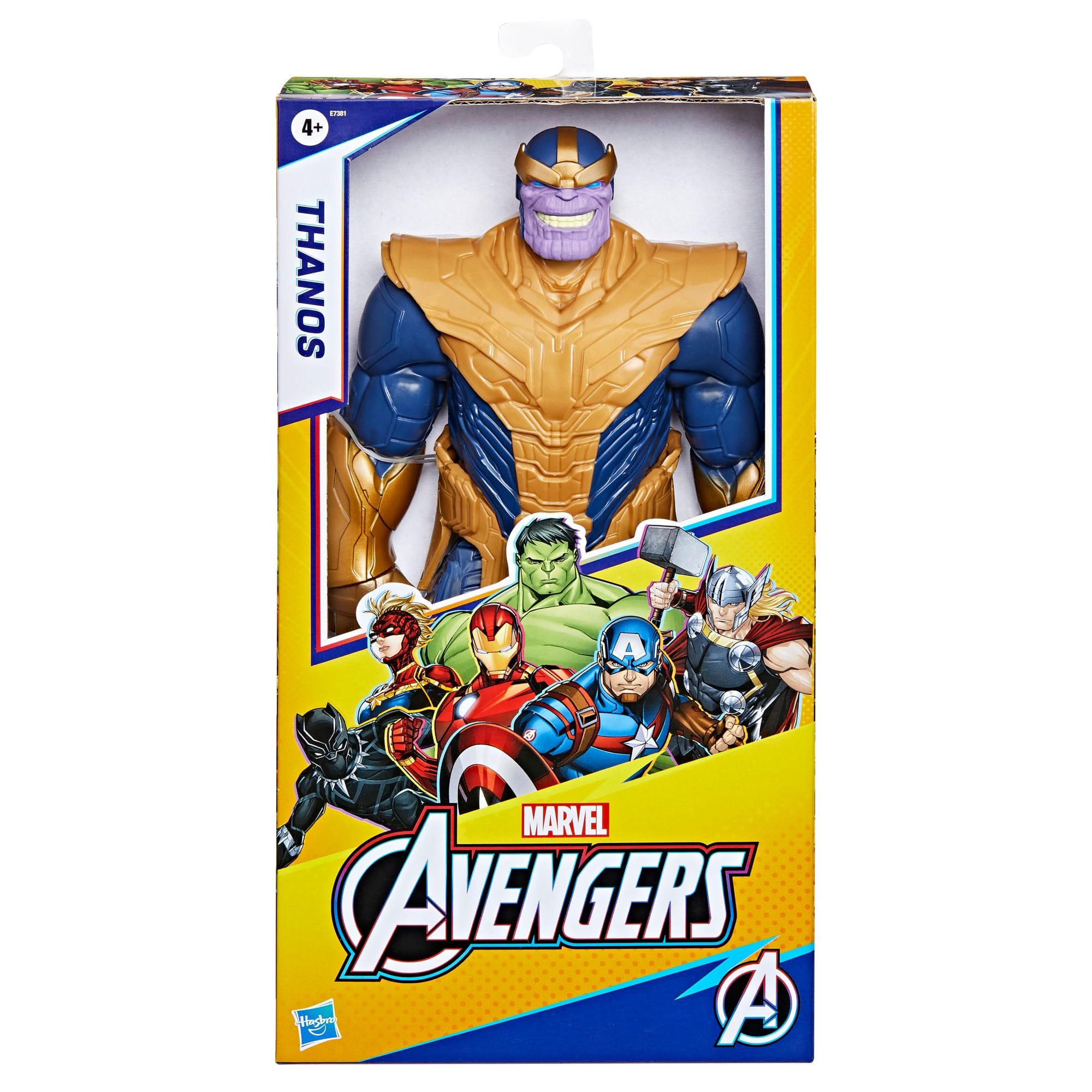 Marvel Avengers Titan Hero Series Blast Gear Deluxe Thanos Action Figure 12 in Toy Canadian Tire