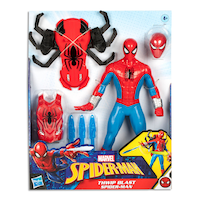 Figurine articulée Marvel Spider-Man Marvel Thwip Blast avec accessoires, 11 po, 4 ans et plus Front_Flat