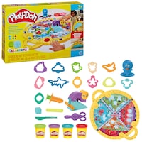 Play-Doh Fold & Go Playmat Starter Set with 19 Accessories Composite_or_Mixed
