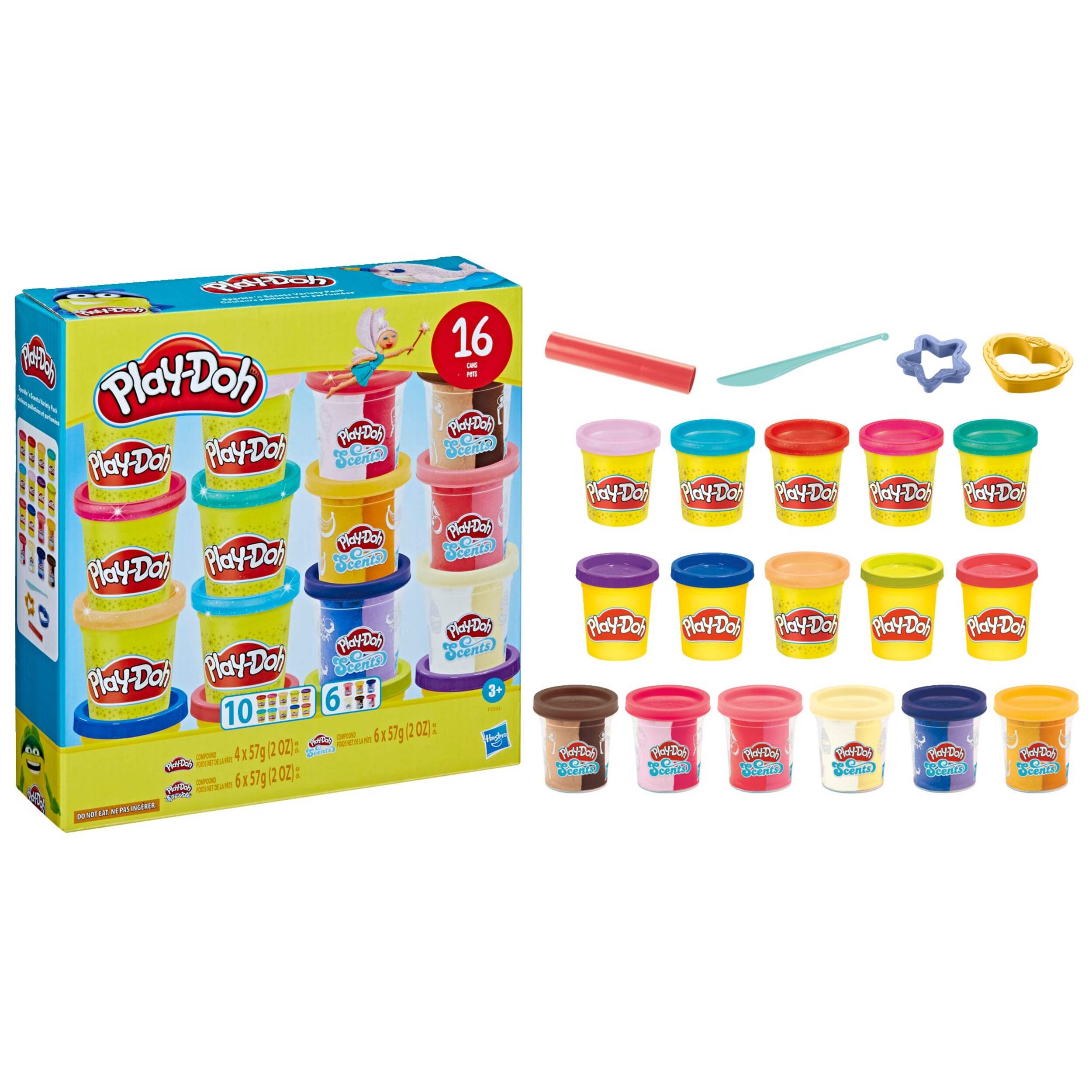 Play-Doh Sparkle Scent Variety Pack Composite_or_Mixed