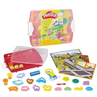 Play-Doh Activity Case with 16 Tools & 6 Colours, Ages 2+ Composite_or_Mixed