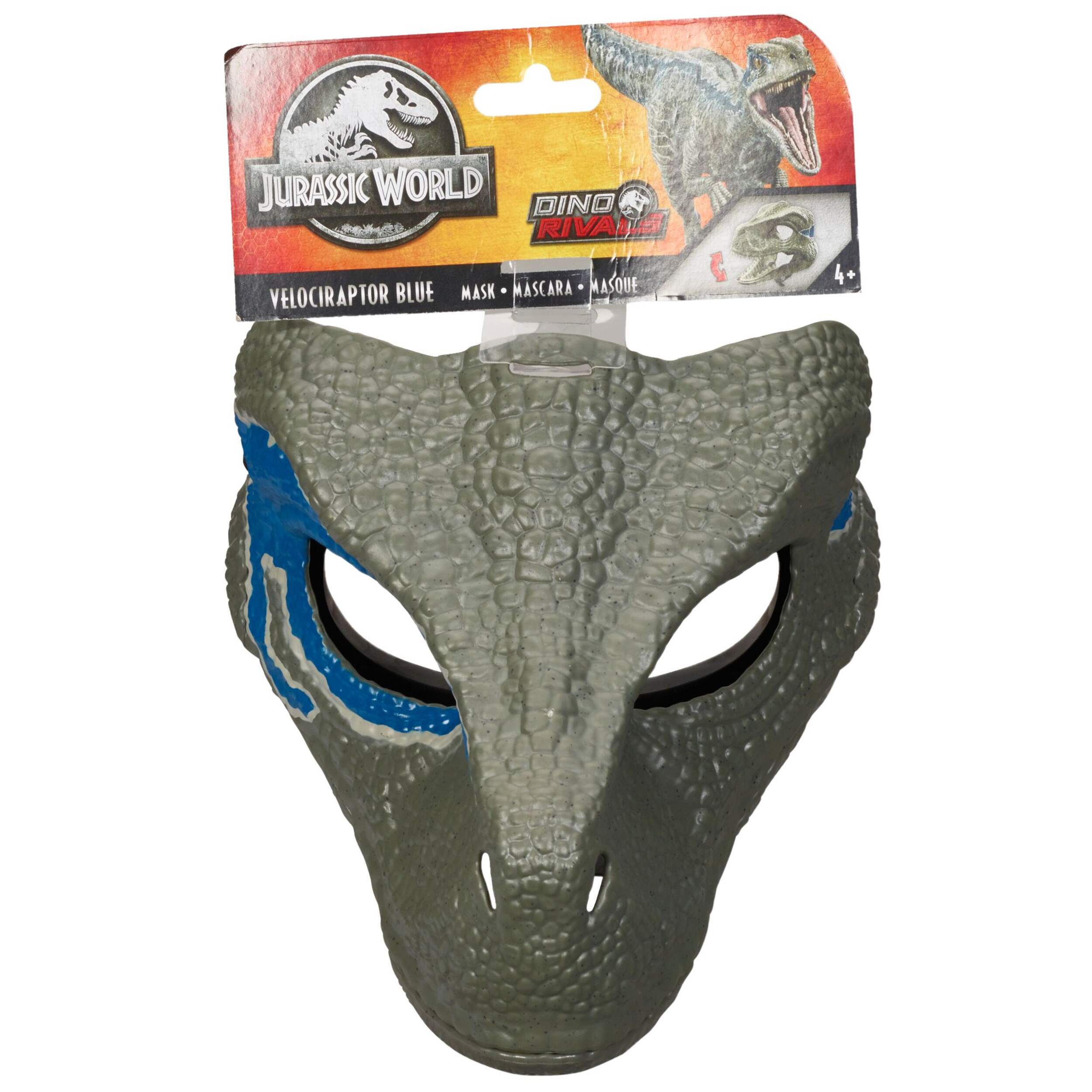Jurassic World Dinosaur Costume Mask, Assorted Front_Flat