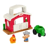 Fisher-Price Little People Around The Farm Gift Set, Toddler Learning Toy Front_Three_Fourths_Angled_Right