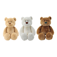 Classic Dangle Bears Plush Stuffed Animal Toys, Assorted, 13-in Front_Flat