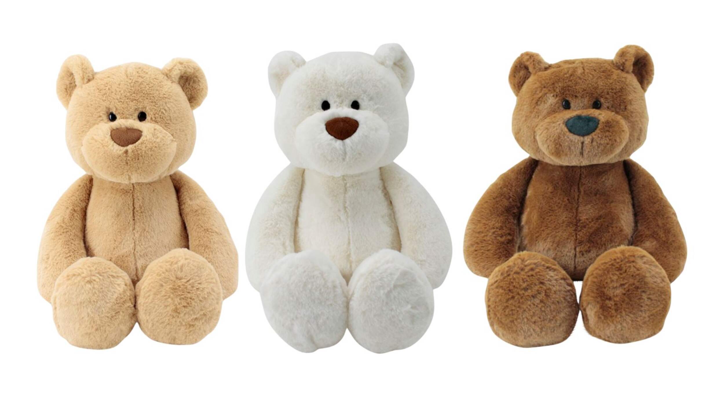 Jouets en peluche, ours classiques, variés, 13 po Front_Flat
