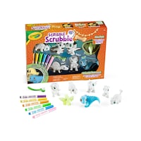 Crayola Scribble Scrubbie Dinosaur Set Composite_or_Mixed