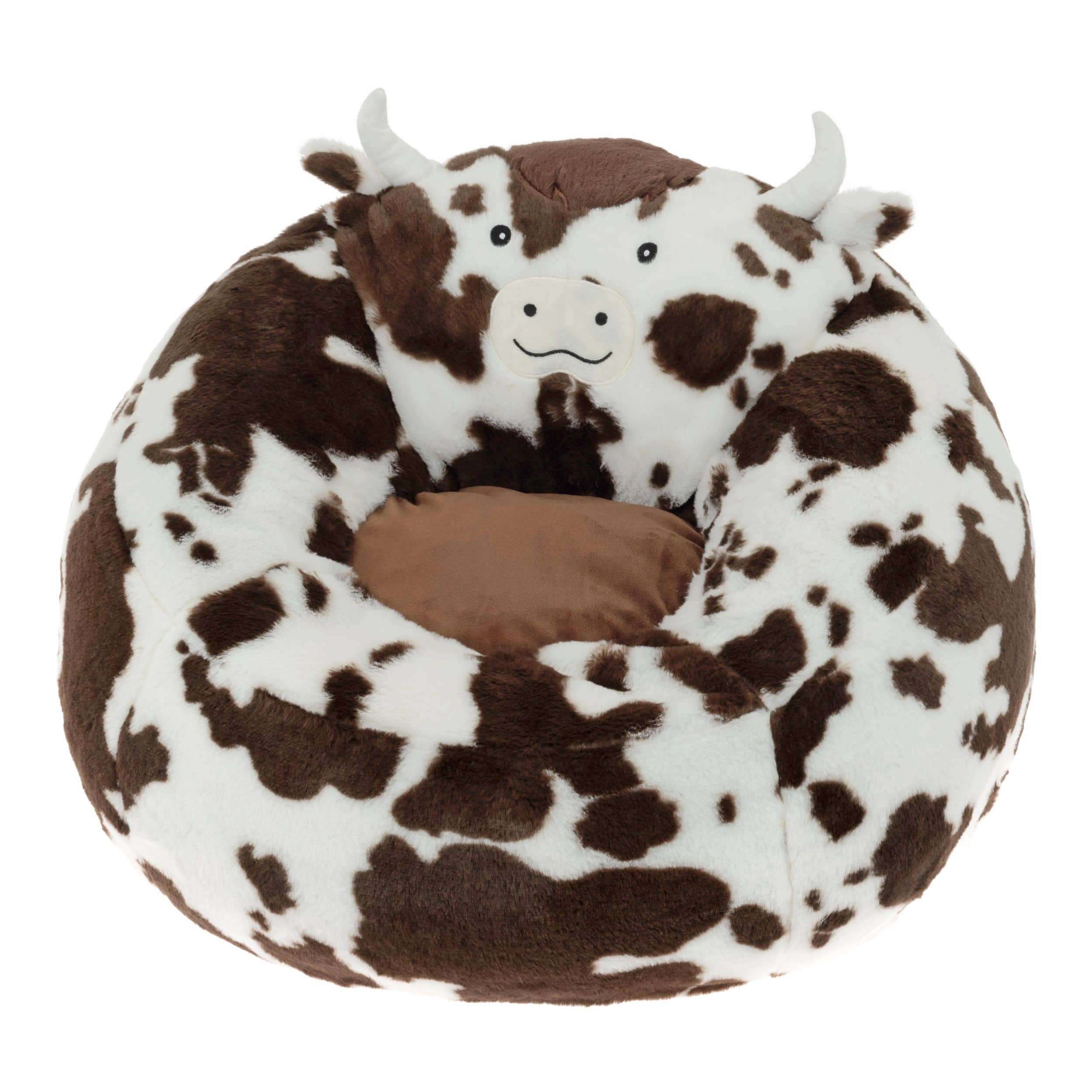 Cow plush chair online