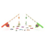 Just My Style J'adore Toy Fishing Set, 10 magnetized pieces, 2 rods included Front_Flat