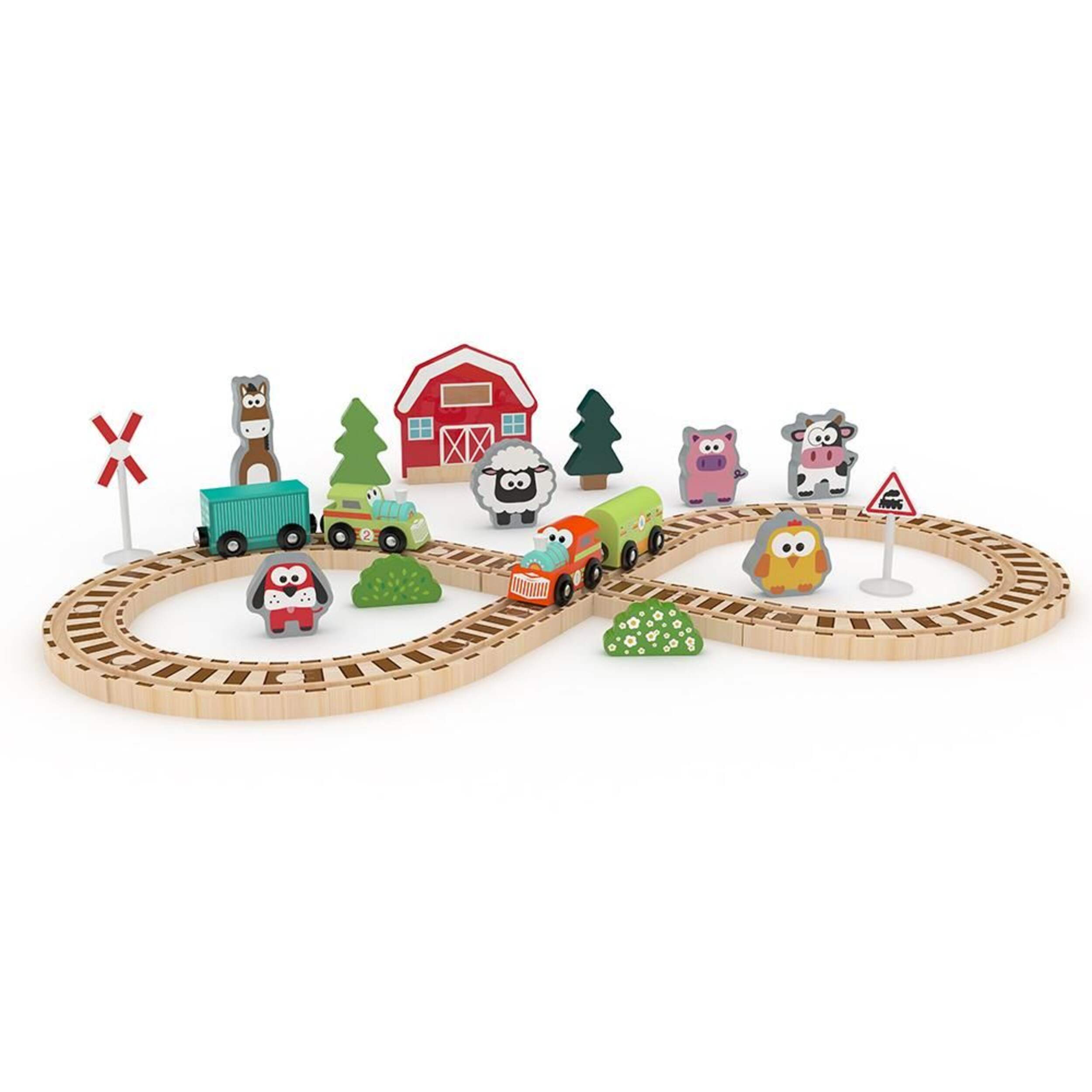 Train de la ferme J'Adore Front_Flat