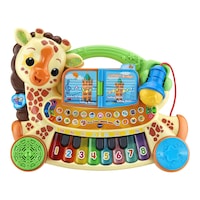 VTech Zoo Jamz Giraffe Piano (English Version), Battery Operated, Microphone included Front_Flat