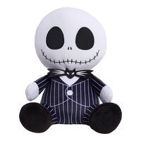 Disney Tim Burton's The Nightmare Before Christmas Jack Skellington Weighted Comfort Plush Toy Doll, 12-in