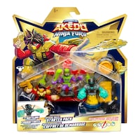 Akedo Legends of Akedo S7 W1 Starter Pack Three Strikes Chux, Ages 6+ Front_Flat