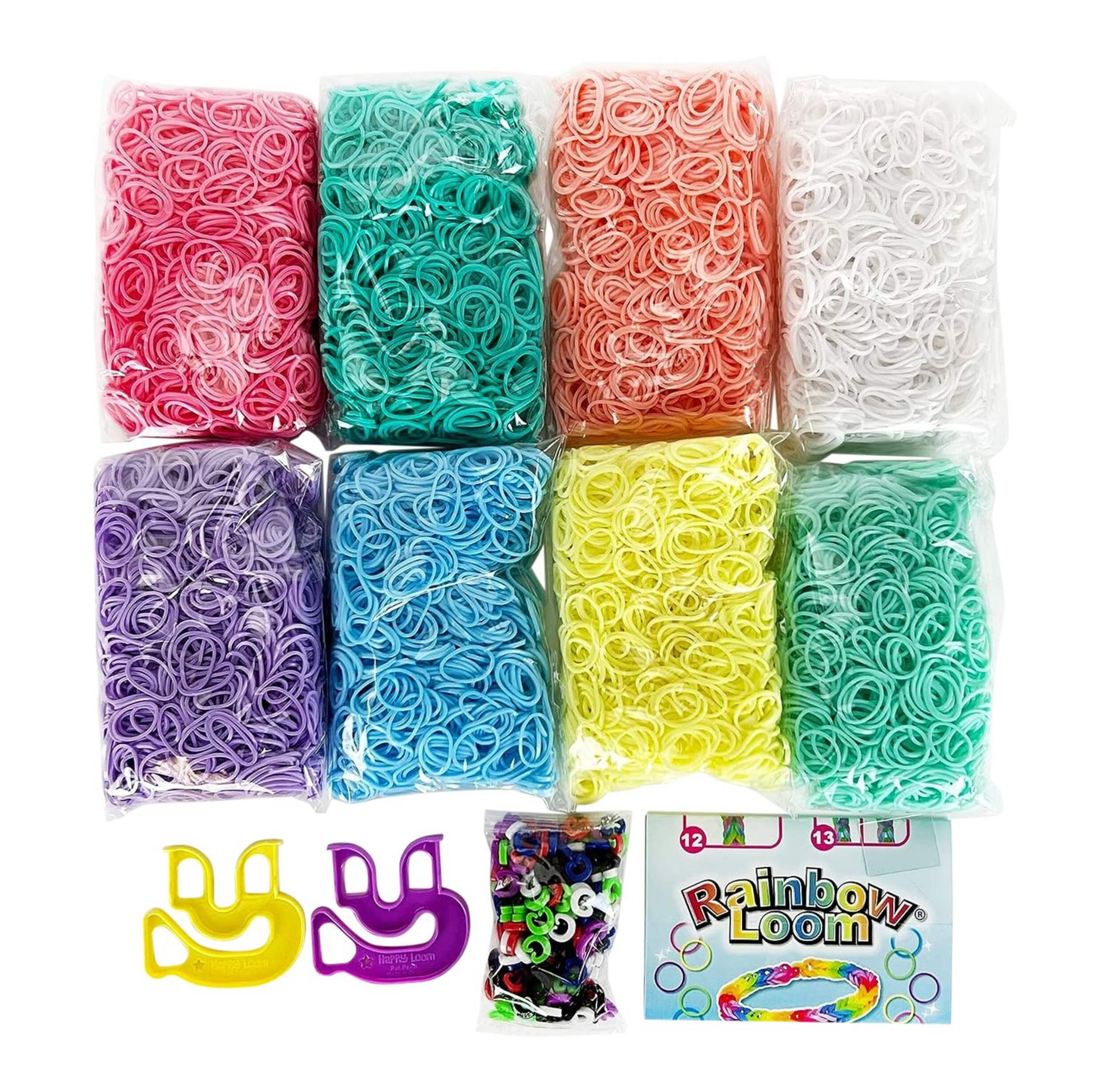 Rainbow Loom Pastel Treasure Box Bracelet Making Kit Front_Flat