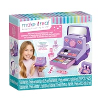 Make It Real! Instant Glam Cosmetic Case Front_Angled_Right