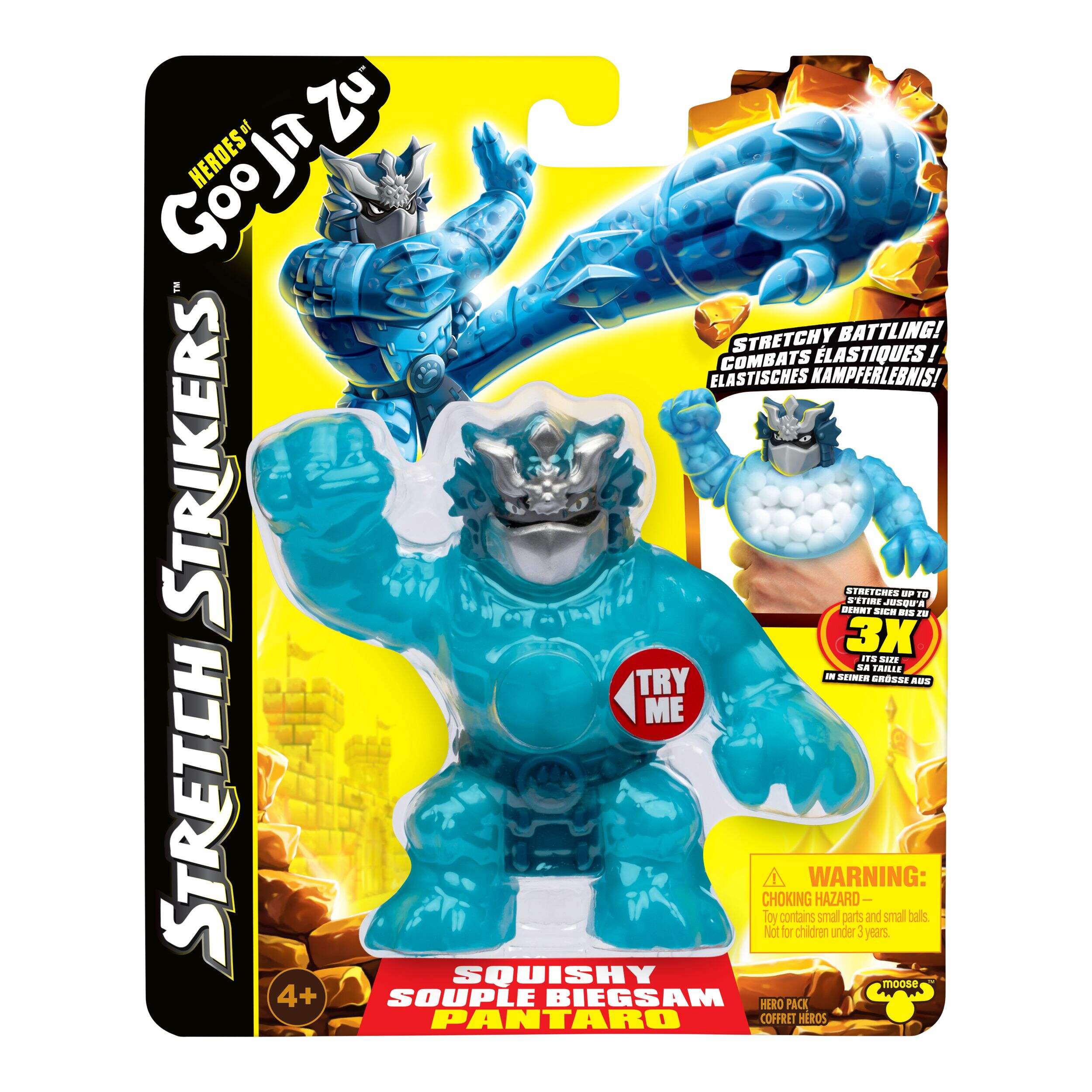 Moose Heroes of Goo Jit Zu Stretch Strikers S11 Hero Pack, Ages 4+ Front_Flat