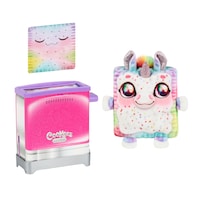 Moose Cookeez Makery Toasty Treatz Toaster with Scented Plush Single Pack, Assorted, Ages 5+