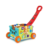 Vtech® Sort & Discover Activity Wagon for Toddlers, French Version Front_Three_Fourths_Angled_Left