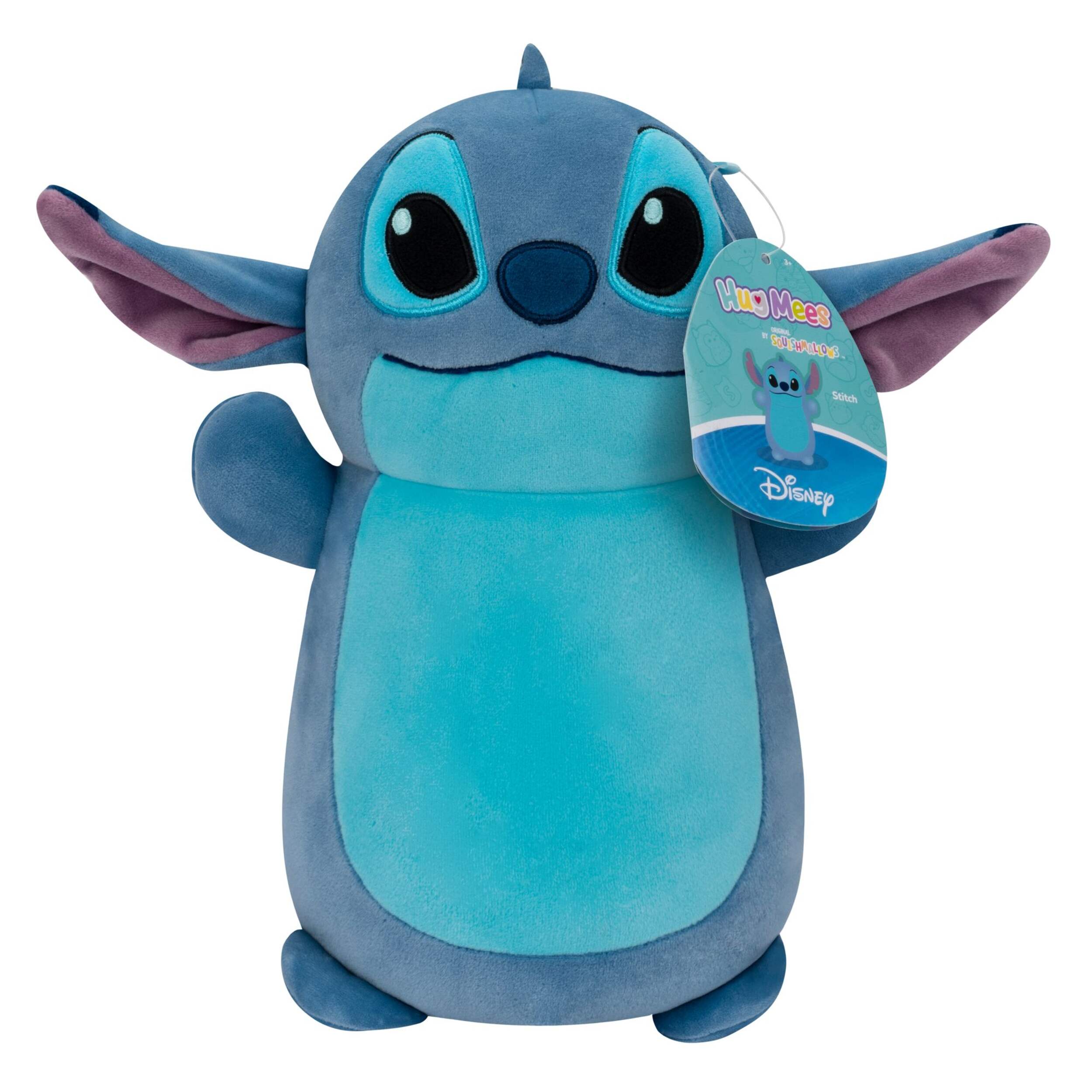 Squishmallows Hug Mees Stitch Stuffed Animal Plush Toy, 10-in Front_Flat