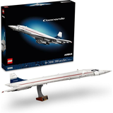 LEGO Icons Le Concorde, modèle d'avion à construire (10318) Composite_or_Mixed