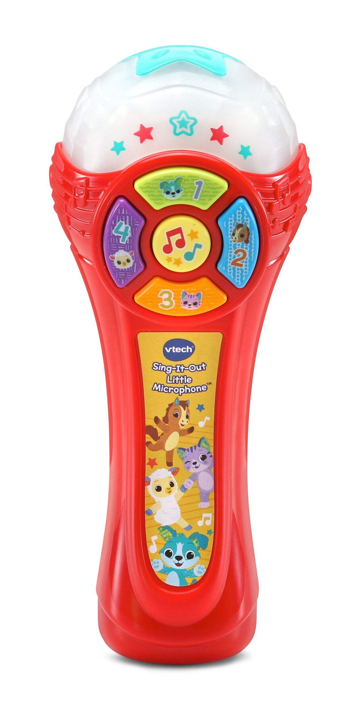 Microphone VTech Sing-It-Out Little Microphone, anglais Front_Flat