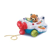 VTech® Soar and Discover Airplane, French Version Front_Angled_Left