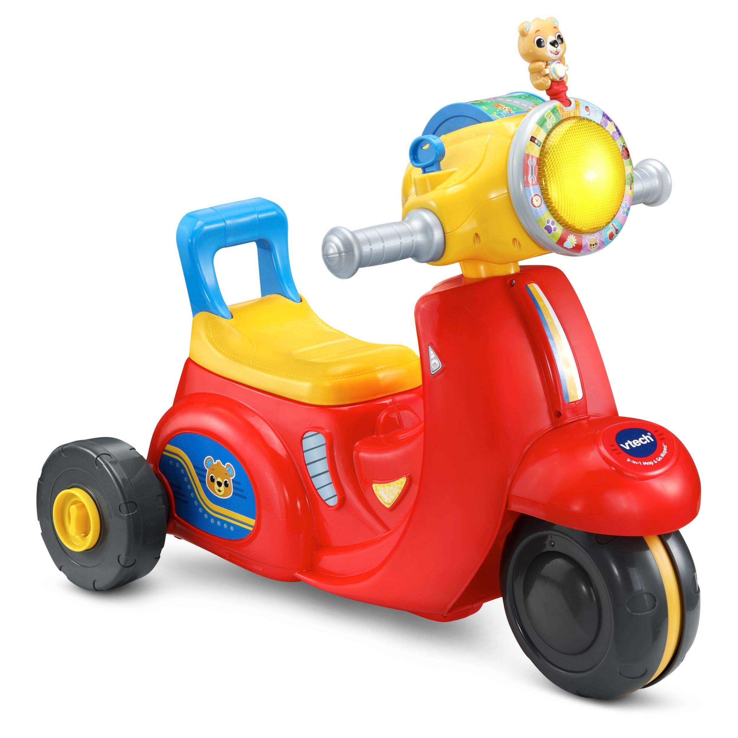 VTech® 2-in-1 Map & Go Scooter™ - English Version Front_Three_Fourths_Angled_Right