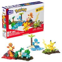 Mega  Pokémon Kanto Region Team Toy Building Set Front_Angled_Right