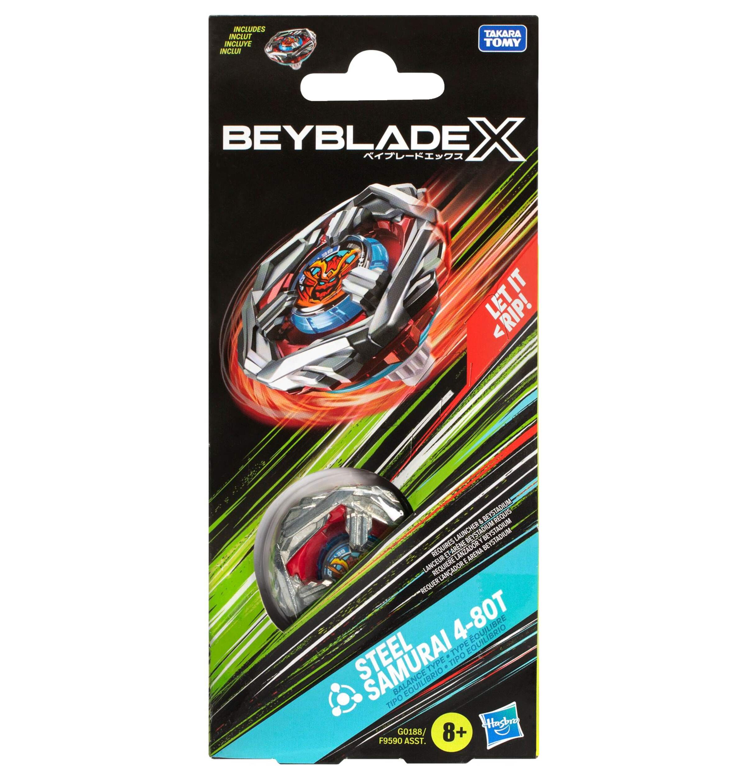 BeyBlade X Single Pack Front_Flat