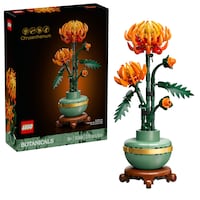 LEGO® The Botanical Collection Chrysanthemum Flower - 10368, 278-pcs, Ages 18+