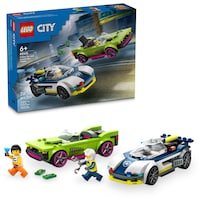 LEGO® City Police Car and Muscle Car Chase - 60415, 213-pcs, Ages 6+ Composite_or_Mixed