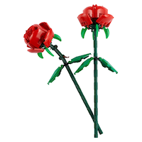LEGO® Roses Building Kit- 40460, 120-pcs, Ages 8+ Front_Flat