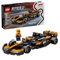 LEGO® Speed Champions McLaren F1 Team MCL38 Race Car - 77251, 269-pcs, Ages 10+ Composite_or_Mixed