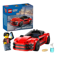 LEGO City Grands véhicules, voiture sport rouge, 60448 Composite_or_Mixed