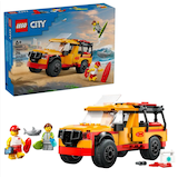 LEGO® City Lifeguard Beach Rescue Truck - 60453, 214-pcs, Ages 6+ Composite_or_Mixed