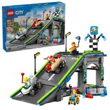 LEGO® City No Limits: Race Car Ramp Track  with Minifigures - 60460, 436-pcs, Ages 6+ Composite_or_Mixed
