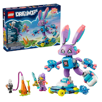 LEGO® DREAMZzz Izzie and Bunchurro the Gaming Bunny - 71490, 252-pcs, Ages 7+ Composite_or_Mixed