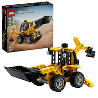 LEGO® Technic Backhoe Loader - 42197, 104-pcs, Ages 7+ Composite_or_Mixed