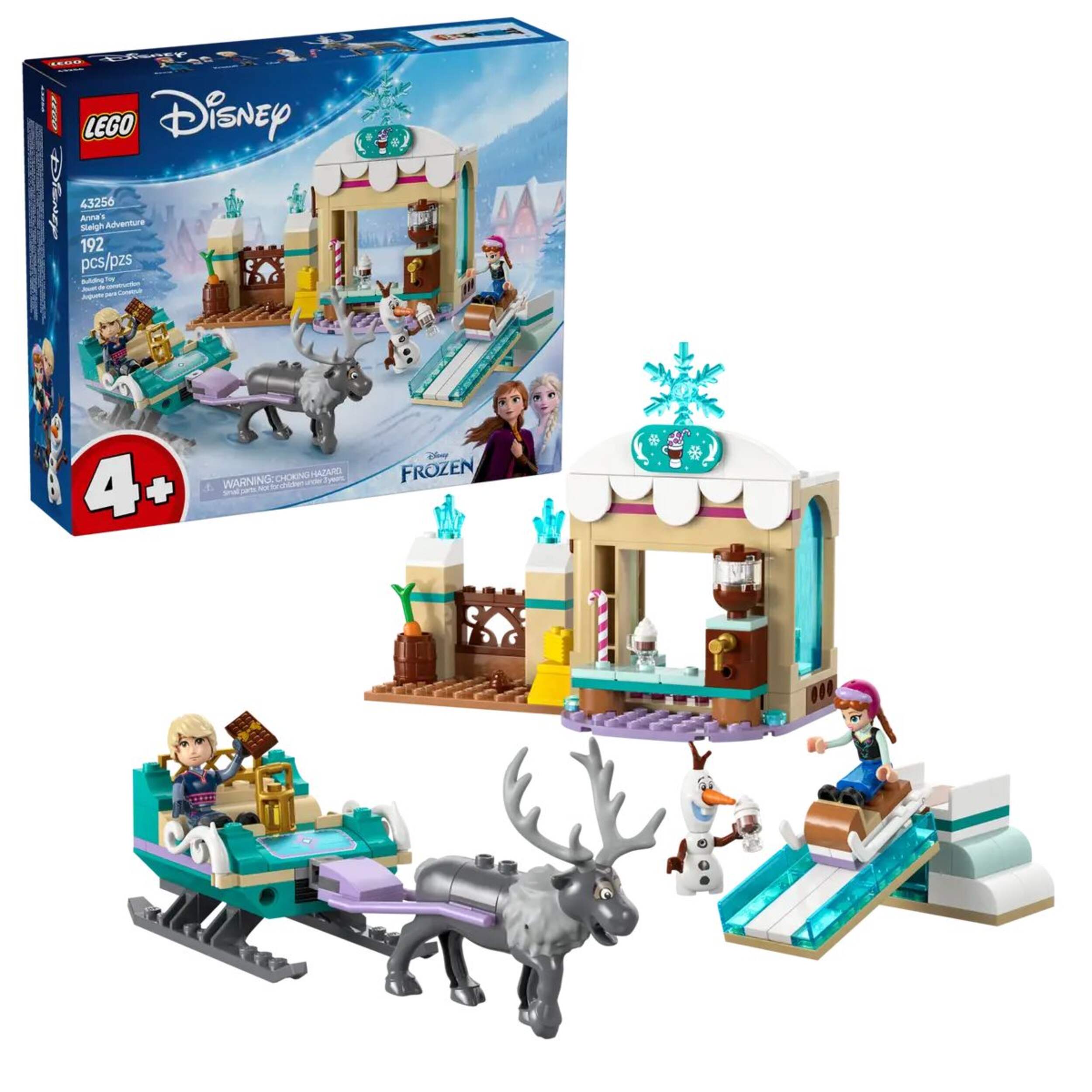 LEGO® Disney Princess Anna's Sleigh Adventure - 43256, 174-pcs, Ages 5+ Composite_or_Mixed