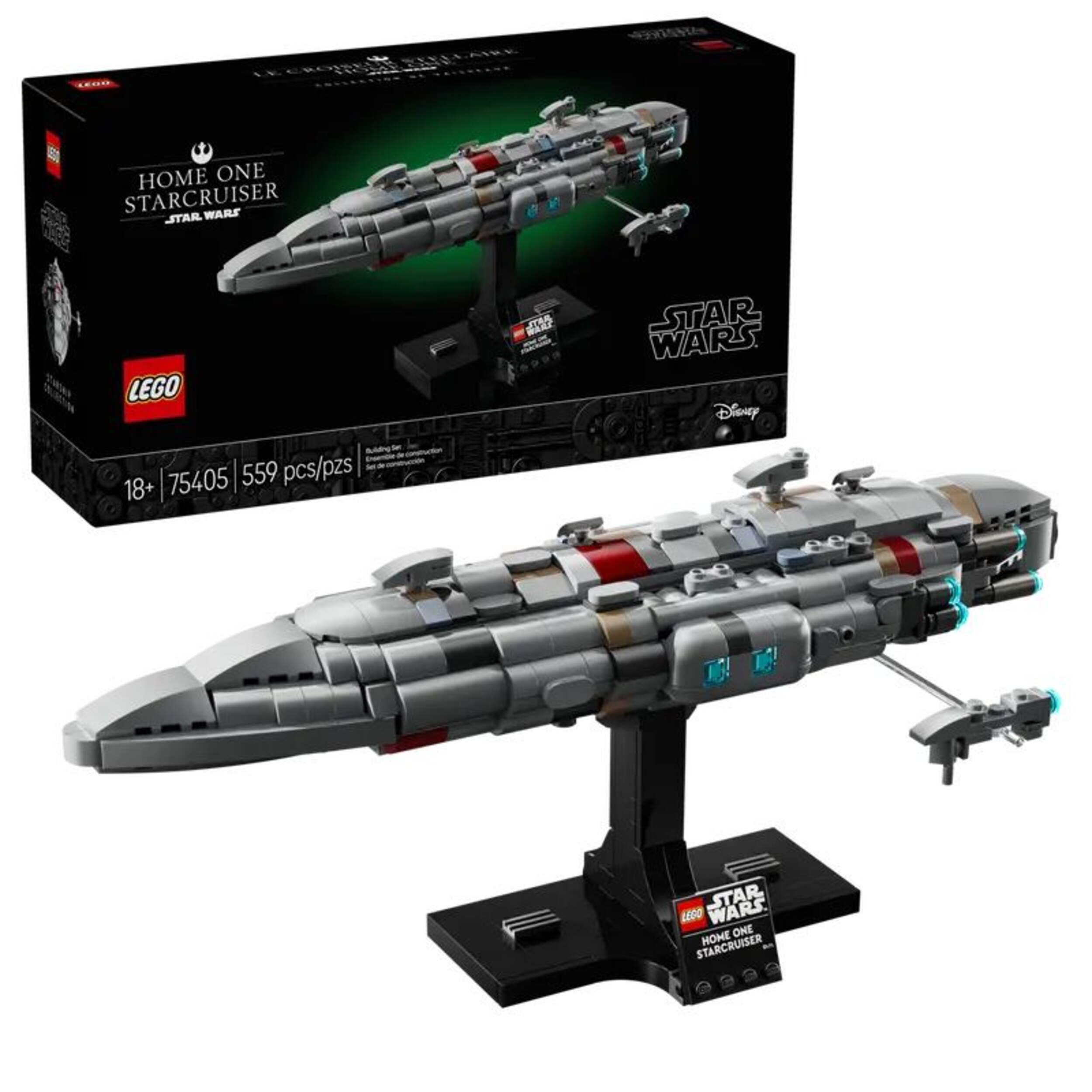 LEGO® Star Wars Home One Starcruiser - 75405, 559-pcs, Ages 18+ Composite_or_Mixed