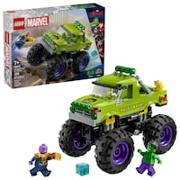 Camion de Hulk contre Thanos LEGO Marvel, 76312, 229 pièces, 7 ans et plus Composite_or_Mixed